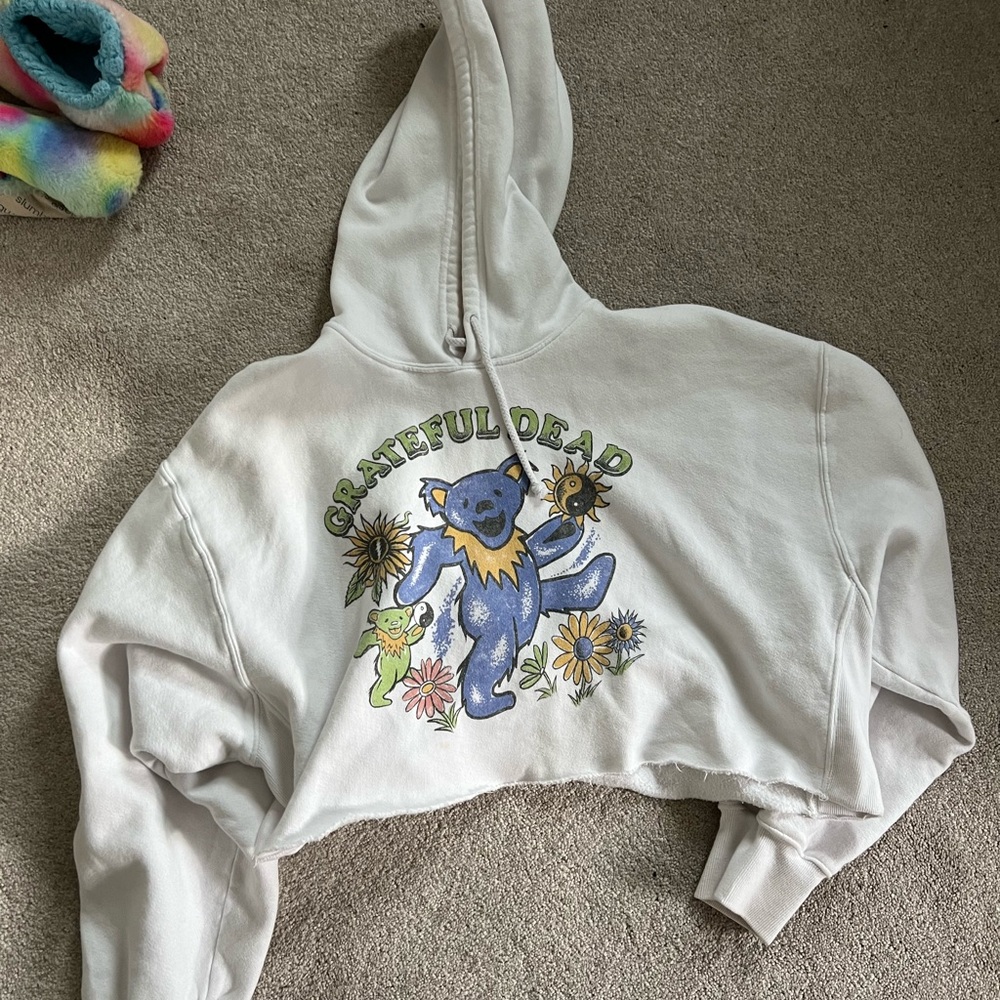 Daydreamer Grateful Dead cropped hoodie